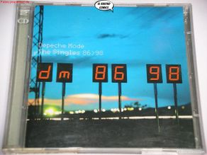 CD de Música: Depeche Mode, The Singles 86 - 98, doble, 2 CD, Mute, 1998, muy buen estado